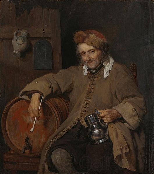 Gabriel Metsu The Old Drinker Spain oil painting art